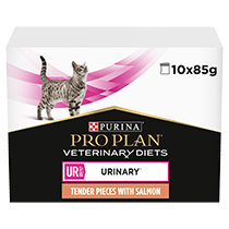 PRO PLAN® VETERINARY DIETS UR Urinary with Salmon Wet Cat Food Pouch