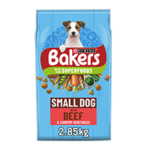 BAKERS® Small Dog Beef with Vegetables Dry Dog Food