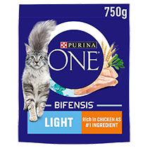 PURINA ONE® Light Chicken and Wheat Dry Cat Food