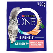 Purina ONE Senior 7+ Rich in Salmon