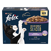 FELIX® Deliciously Sliced Mixed Selection in Jelly Wet Cat Food