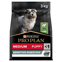PRO PLAN® Medium Puppy Sensitive Digestion Lamb Dry Dog Food