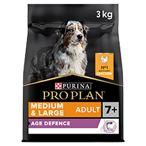 PRO PLAN® Medium and Large Adult 7+ Age Defence Chicken Dry Dog Food