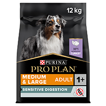 PRO PLAN® Medium and Large Grain Free Sensitive Digestion Turkey Dry Dog Food