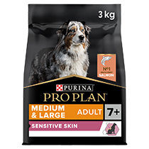 PRO PLAN® Medium and Large Adult 7+ Sensitive Skin Salmon Dry Dog Food