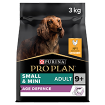 PRO PLAN® Small and Mini Adult 9+ Senior Age Defence Chicken Dry Dog Food