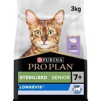 PRO PLAN® Adult 7+ Sterilised LONGEVIS Turkey Dry Cat Food