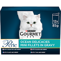 GOURMET® Perle Ocean Delicacies in Gravy Wet Cat Food
