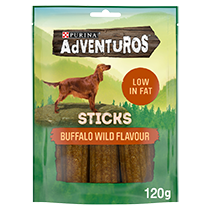 ADVENTUROS® Sticks Buffalo Dog Treats