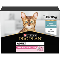 PRO PLAN® Delicate Digestion Ocean Fish Adult Wet Cat Food