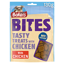 BAKERS® Bites with Chicken Dog Treats