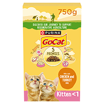 GO-CAT® Junior Chicken and Milk Dry Cat Food