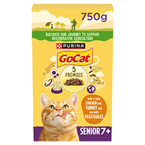 GO-CAT® Senior Chicken Dry Cat Food