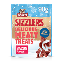 BAKERS® Sizzlers Bacon Dog Treats