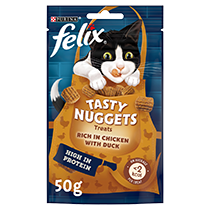 FELIX® Tasty Nuggets Chicken and Duck Cat Treats