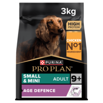 PRO PLAN® Small and Mini Adult 9+ Senior Age Defence Chicken Dry Dog Food