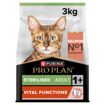 PRO PLAN® Vital Functions Sterilised Salmon Dry Cat Food