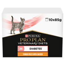PRO PLAN® VETERINARY DIETS DM Diabetes Management with Chicken Wet Food Pouch