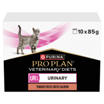 PRO PLAN® VETERINARY DIETS UR Urinary with Salmon Wet Cat Food Pouch