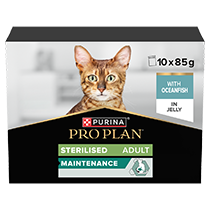 PRO PLAN® Sterilised Ocean Fish in Jelly Wet Cat Food