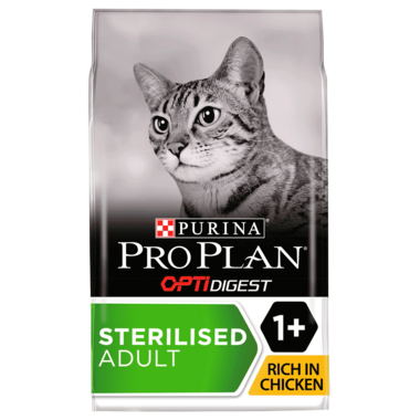 PRO PLAN Sensitive Digestion Sterilised Chicken Dry Cat Food