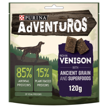 ADVENTUROS Ancient Grains Venison Dog Treats