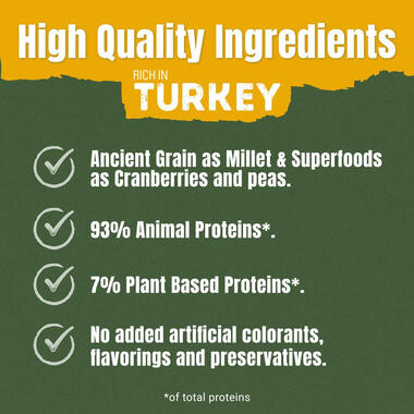 ADVENTUROS Ancient Grains Turkey Dog Treats