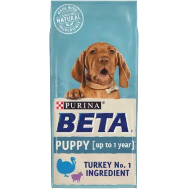 Beta large puppy food outlet