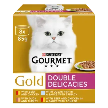 GOURMET® Gold Double Delicacies Wet Cat Food