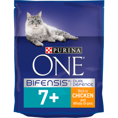 PURINA ONE® Senior 7+ Chicken and Wholegrain Dry Cat Food