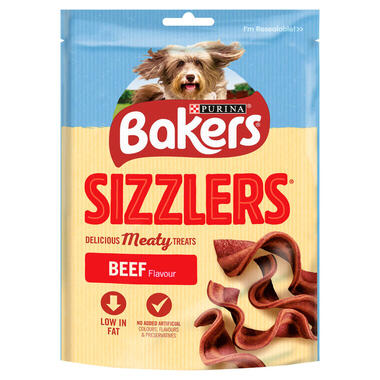 BAKERS® Sizzlers Beef Dog Treats
