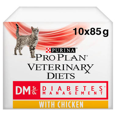 PRO PLAN® VETERINARY DIETS DM Diabetes Management with Chicken Wet Cat Food Can
