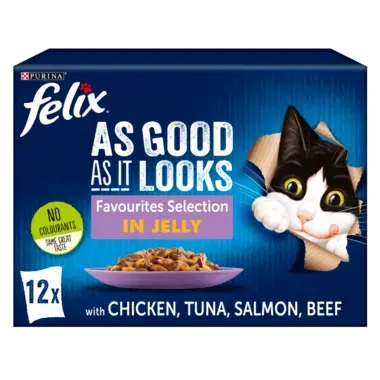 FELIX® As Good As it Looks Favourites Selection Wet Cat Food