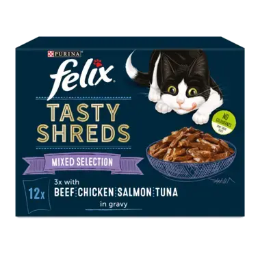 FELIX® Tasty Shreds Mixed Selection Wet Cat Food