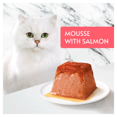 GOURMET® Revelations Mousse with Salmon Wet Cat Food