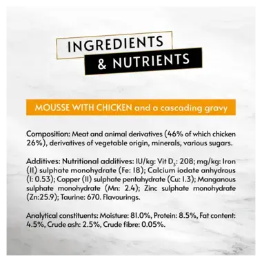 GOURMET® Revelations Mousse with Chicken Wet Cat Food