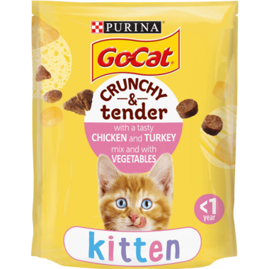 GO-CAT® Crunchy and Tender Kitten Chicken Dry Cat Food