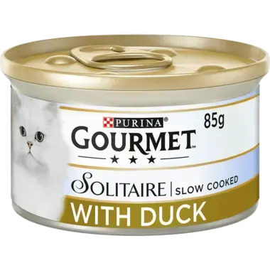 GOURMET Solitaire Duck Vegetables Cat Food Purina