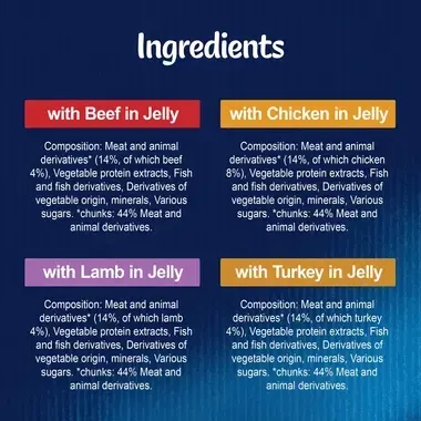 FELIX® As Good As it Looks 7+ Meaty Selection in Jelly Wet Cat Food