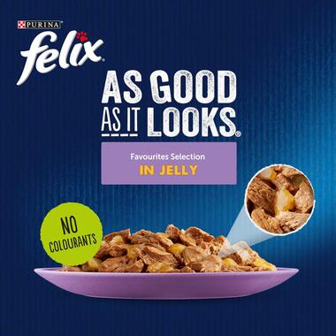 FELIX® As Good As it Looks Favourites Selection Wet Cat Food