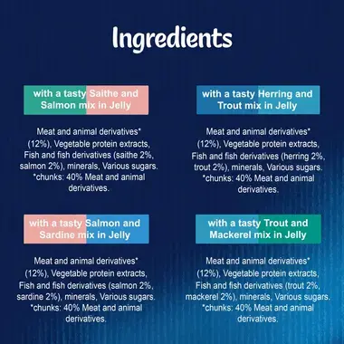 FELIX® Doubly Delicious Fish Selection Wet Cat Food