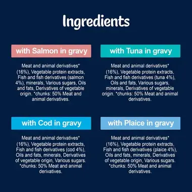 FELIX® Tasty Shreds Fish Selection Wet Cat Food