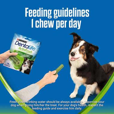 Dentalife Activfresh feeding guidelines