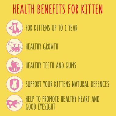 Health benefits for kitten