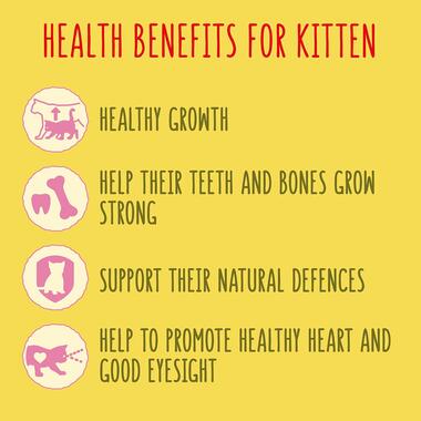 Health benefits for kitten