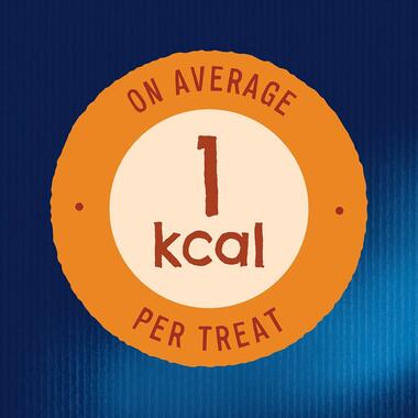 On average 1kcal per treat