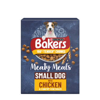 Bakers Meaty Meals Small Dog with Chicken