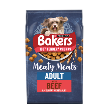 Bakers Meaty Meals Adult with Beef