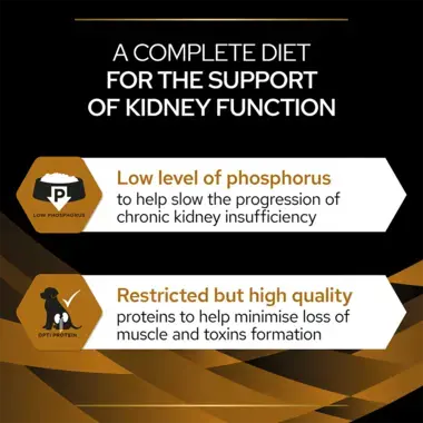 A complete diet for the support of kidney function