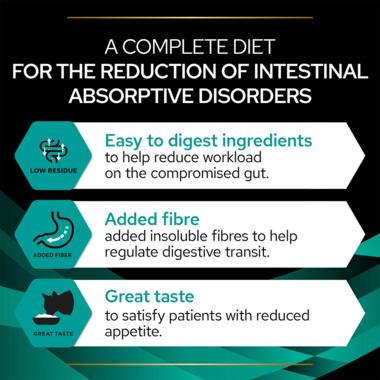 A complete diet for the reduction of intestinal absorption disorders